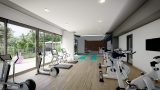 Fotografía de gimnasio en Edificio Santa Cristina